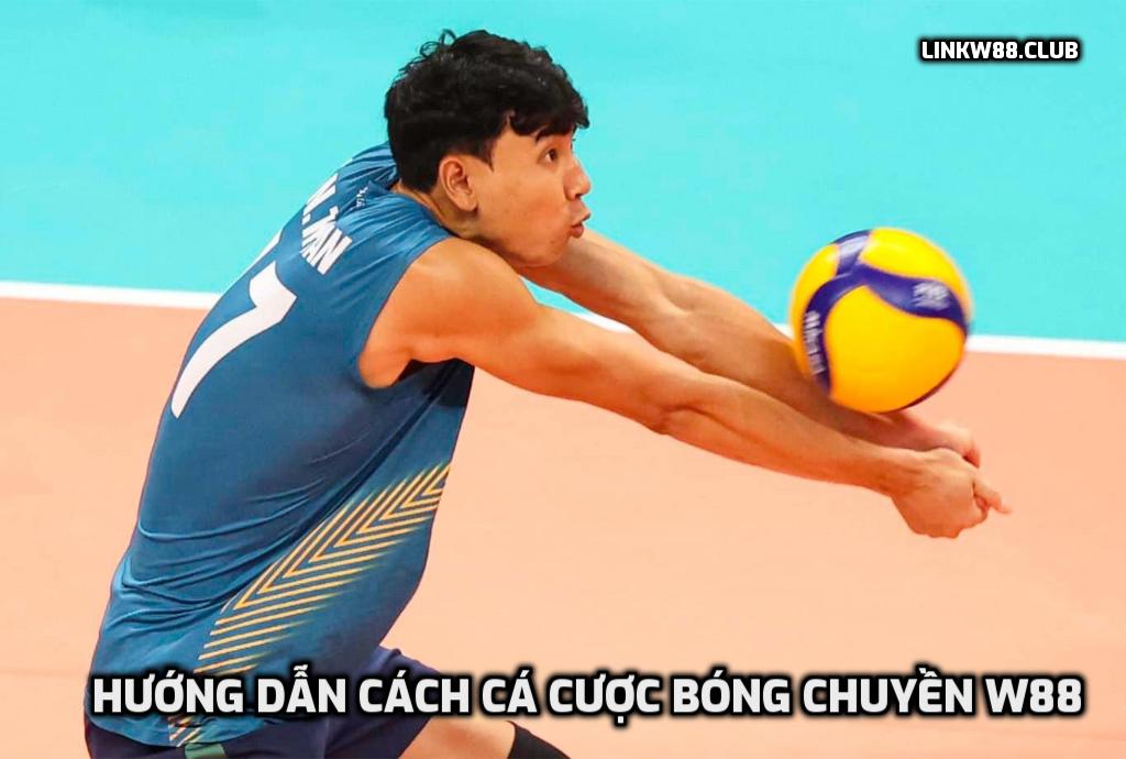 Hướng dẫn cách cá cược bóng chuyền W88 