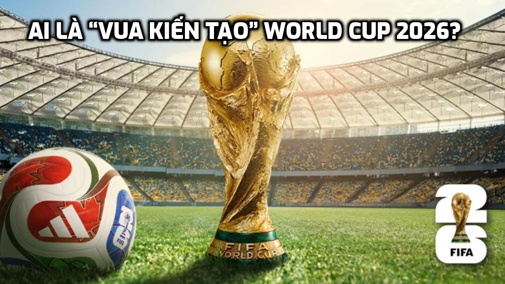 Ai là “Vua kiến tạo” World Cup 2026?